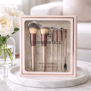 Brochas de maquillaje.